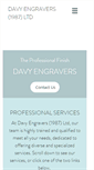 Mobile Screenshot of davyengravers.co.nz